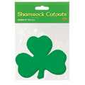 Printed Shamrock Cutouts